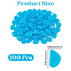 1 Set Resin Luminous Glow in the Dark Pebbles Stone DJEW-CN0001-40B-2