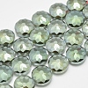 Electroplate Glass Beads Strands EGLA-N0001-23C-A05-1