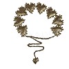 Alloy Heart Link Chain Belts for Women FS-WG0B6C4-01-2