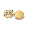 304 Stainless Steel Rhinestone Pendants STAS-I322-47G-2