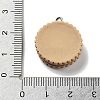 Cookies Theme Imitation Food Resin Pendants LS-RESI-B021-02B-03-3