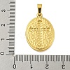 Ion Plating(IP) 304 Stainless Steel Pendants STAS-B071-02A-24G-3