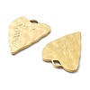 PVD Vacuum Plating 304 Stainless Steel Pendants STAS-R130-12G-2
