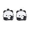 Panda Theme Alloy Enamel Pendants ENAM-F150-03-1