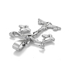 Non-Tarnish 304 Stainless Steel Pendants STAS-D165-14P-09-3