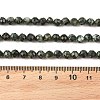 Natural Seraphinite Beads Strands G-K376-A02-5mm-5