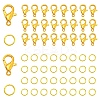 200Pcs Zinc Alloy Lobster Claw Clasps DIY-YW0010-34-1
