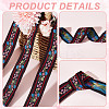 11 Yards Polycotton(Polyester Cotton) Embroidery Flower Ribbon OCOR-GA0001-98A-4