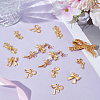 100Pcs Bowknot Alloy Pendants & Links Sets Charms FIND-GA0004-85-4