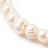 3Pcs 3 Styles Natural Cultured Freshwater Pearl Stretch Beaded Bracelets Sets BJEW-JB06266-10