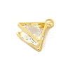 Real 18K Gold Plated Rack Plating Brass Micro Pave Cubic Zirconia Pendants Charms KK-S396-05D-2