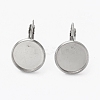Tarnish Resistant 304 Stainless Steel Leverback Earring Findings LS-STAS-L253-005C-P-2