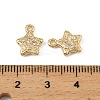 Brass Micro Pave Cubic Zirconia Pendants KK-D106-13G-3