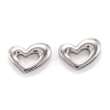Non-Tarnish 304 Stainless Steel Linking Rings X-STAS-M291-05B-P-1