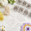 9 Sets Stainless Steel Pins DIY-SP0003-54B-3
