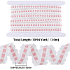 10M 10% Spandex & 90% Nylon Lace Elastic Ribbon OCOR-CY0001-12B-2