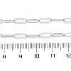 Brass Paperclip Chains Necklaces for Women NJEW-D302-69P-5