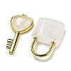 Natural Quartz Crystal Pendants G-H308-07G-05-2