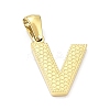 Ion Plating(IP) 316L Surgical Stainless Steel Pendants STAS-Q247-01G-22-1