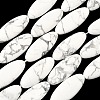 Natural Howlite Beads Strands G-B078-E17-01-2