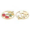 Alloy Enamel Pendants LS-ENAM-S126-107-NR-3