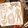 PET Hollow Out Drawing Painting Stencils DIY-WH0391-0230-3