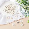 200Pcs 20 Patterns Cotton Sewing Labels FIND-NB0001-44-5