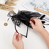 Polyester Mesh Veil Hair Bands OHAR-WH0034-12A-3
