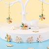 24Pcs 4 Style Alloy Enamel Pendants FIND-LS0001-10-NR-7