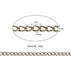 Brass Twisted Chains CHC-CJ0001-24AB-2