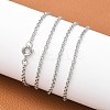 316 Surgical Stainless Steel Cable Chain Necklaces NJEW-JN01047-04-4