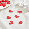 20Pcs Alloy Enamel Pendants ENAM-LP0001-62-1