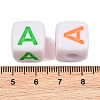 Opaque Acrylic Enamel European Beads AC-ACBA1794-04A-3