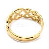 Adjustable 304 Stainless Steel Sailor's Knot Ring for Women RJEW-C016-03G-3