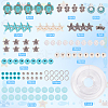 SUNNYCLUE DIY Tortoise Starfish Bracelets Making Kits DIY-SC0020-16-2