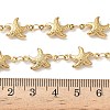 Ocean 304 Stainless Steel Link Chain Necklaces for Women NJEW-A060-01A-G-3