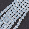 Imitation Opalite Glass Beads Strands GLAA-A036-A10-1