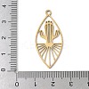 201 Stainless Steel Filigree Pendants STAS-K298-15G-3