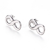 304 Stainless Steel Stud Earrings EJEW-I235-09-2