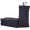 8Pcs Rectangle Velvet with Steel Glasses Case ABAG-BBC0001-15C-1