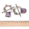 Natural Lavender Amethyst Big Pendants G-A227-08A-R-3