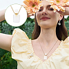 1Pc Natural Quartz Crystal Perfume Bottle Necklaces NJEW-PH0001-37B-02-5