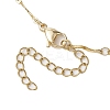 304 Stainless Steel Wavy Bar Link Chain Macrame Pouch Necklace Making NJEW-JN05064-02-3