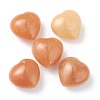 Natural Red Aventurine Heart Love Stone G-G973-07A-1