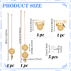 DIY Brass Graduation Cap Photo Pendant Decoration & Stainless Steel Brooches Making Kits HJEW-GA00052-01-2