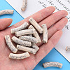 Opaque Crackle Acrylic Beads X-MACR-S372-002N-006-5
