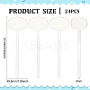 24Pcs Transparent Acrylic Stirring Rods AJEW-FG0003-15A-2