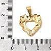 304 Stainless Steel Pendants STAS-C163-04D-G-3