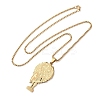 304 Stainless Steel Pendant Necklaces LS-NJEW-B153-02B-G-2