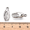 304 Stainless Steel Crab Claw Pendants STAS-T069-01P-3